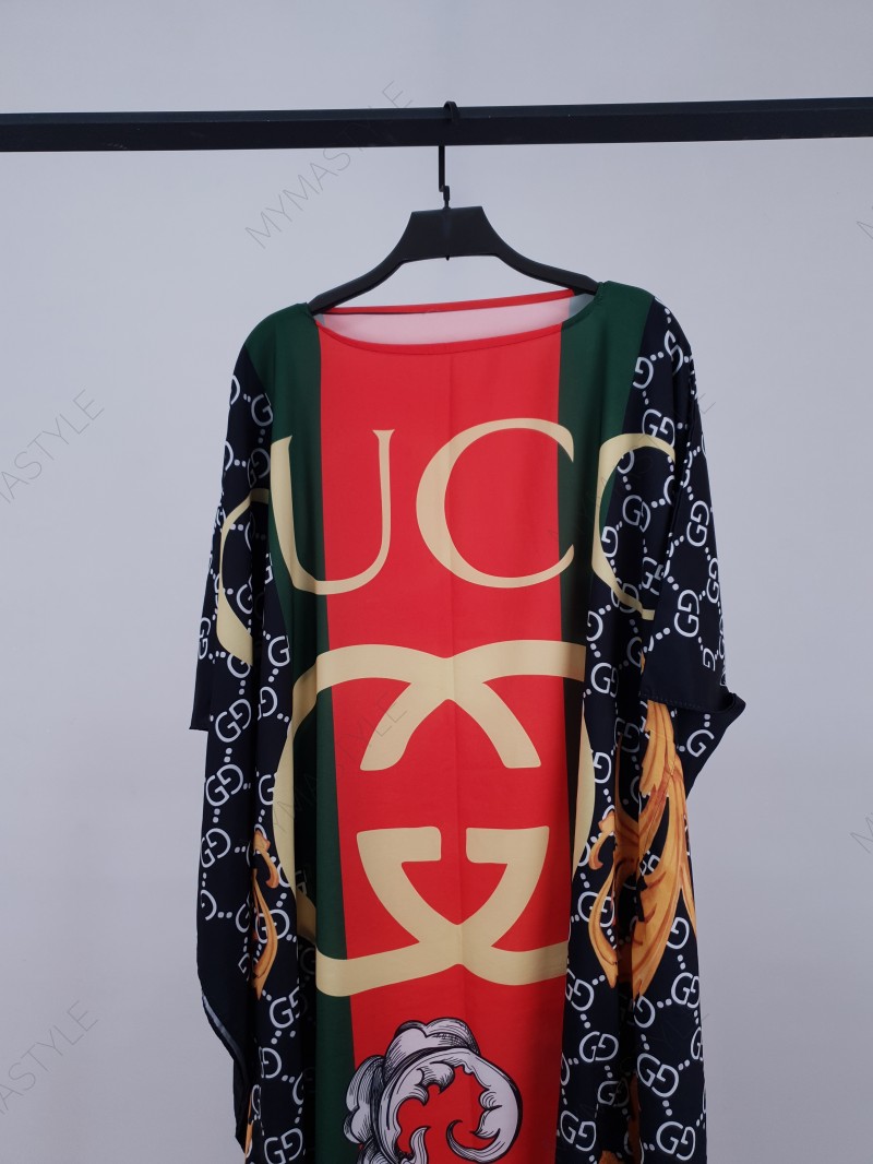 پیراهن ساحلی پانچ گوچی زنانه