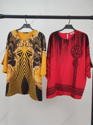 شومیز مجلسی زنانه الیزه مدل کیمونو