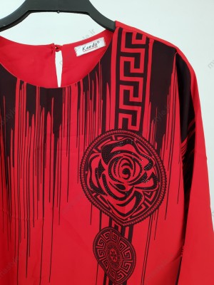 شومیز مجلسی زنانه الیزه مدل کیمونو