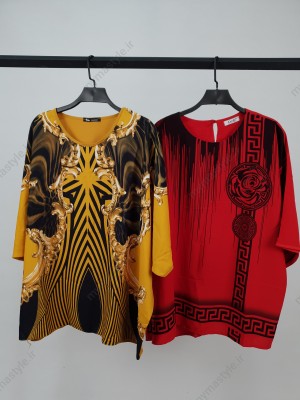 شومیز مجلسی زنانه الیزه مدل کیمونو