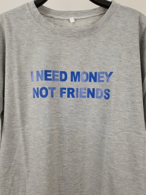 تیشرت i need money زنانه