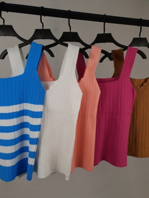 تاپ بافت راه‌راه زنانه