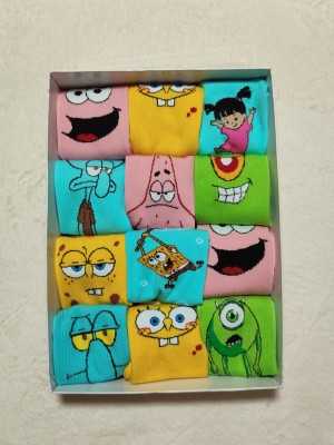 جوراب کارتونی رنگی