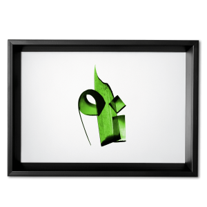 تابلو تک اسم ۳۰×۲۰