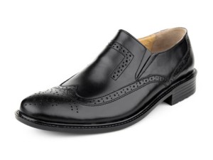 کفش هشترک مجلسی مردانه نادر مدل سفیر کشدار رنگ مشکی
