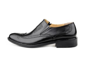 کفش هشترک مجلسی مردانه نادر مدل سفیر کشدار کد 311 رنگ مشکی