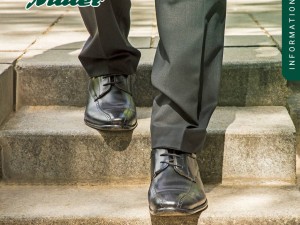 کفش مجلسی مردانه نادر مدل کلاسیک بندی طرح دار رنگ مشکی