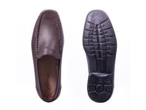 کفش طبی مردانه نادر مدل نوا بی گل کد 102 رنگ قهوه ای