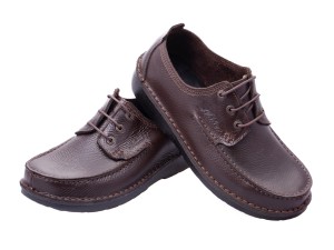 کفش طبی مردانه نادر مدل  نامی بندی کد 132 رنگ قهوه ای