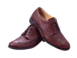 کفش هشترک مجلسی مردانه نادر مدل سفیر بندی کد 302 رنگ قهوه ای