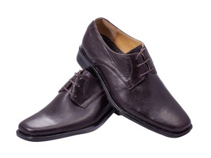 کفش مجلسی مردانه نادر مدل کلاسیک بندی کد 362 رنگ قهوه ای