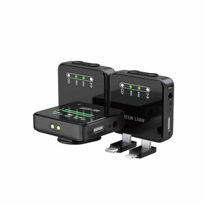 میکروفن یقه‌ ای گرین لاین Green Lion GLM-Professional Microphone دارای 2 فرستنده