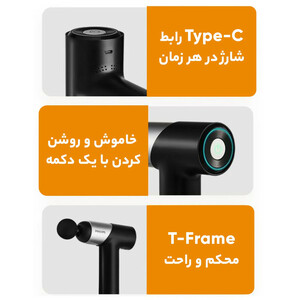 ماساژور تفنگی فیلیپس مدل PPM7323