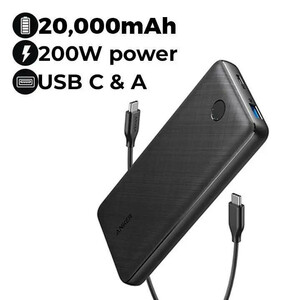 پاوربانک انکر A1268 ظرفیت 20000 میلی آمپر ساعت