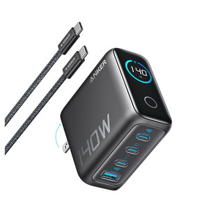 شارژر دیواری انکر مدل B2697 ظرفیت ۱۴۰ وات