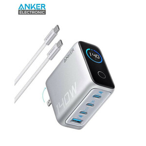 شارژر دیواری انکر مدل B2697 ظرفیت ۱۴۰ وات