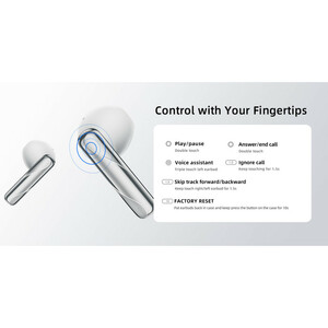 هدفون بیسیم شیائومی کیو سی وای مدل Ailybuds Clear_T32