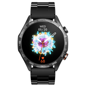 ساعت هوشمند شیائومی مدل Haylou Solar 5 با بند سیلیکون و نمایشگر AMOLED