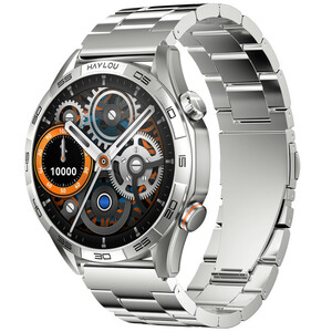 ساعت هوشمند شیائومی مدل Haylou Solar 5 با بند سیلیکون و نمایشگر AMOLED