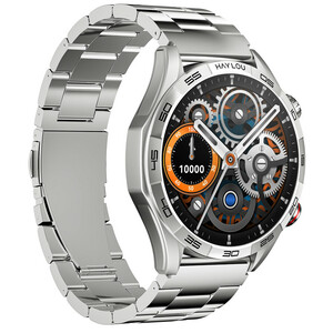 ساعت هوشمند شیائومی مدل Haylou Solar 5 با بند سیلیکون و نمایشگر AMOLED