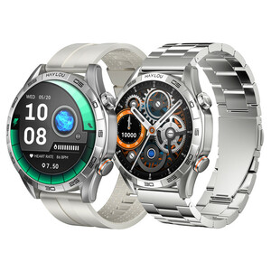 ساعت هوشمند شیائومی مدل Haylou Solar 5 با بند سیلیکون و نمایشگر AMOLED