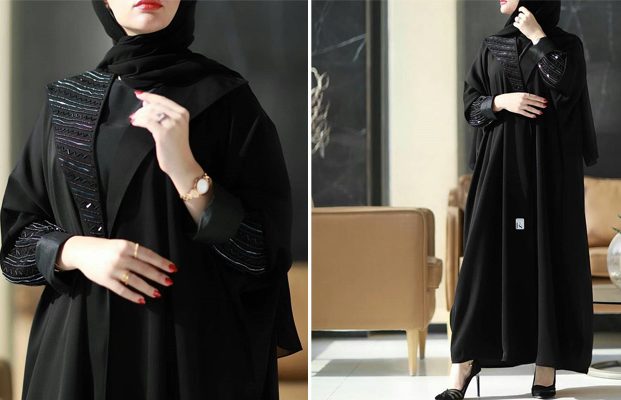 10 مدل پارچه مانتویی مشکی {2023-1402}