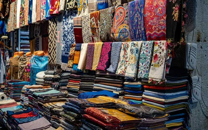 بازار پارچه عمده اصفهان - نخ و پارچه
