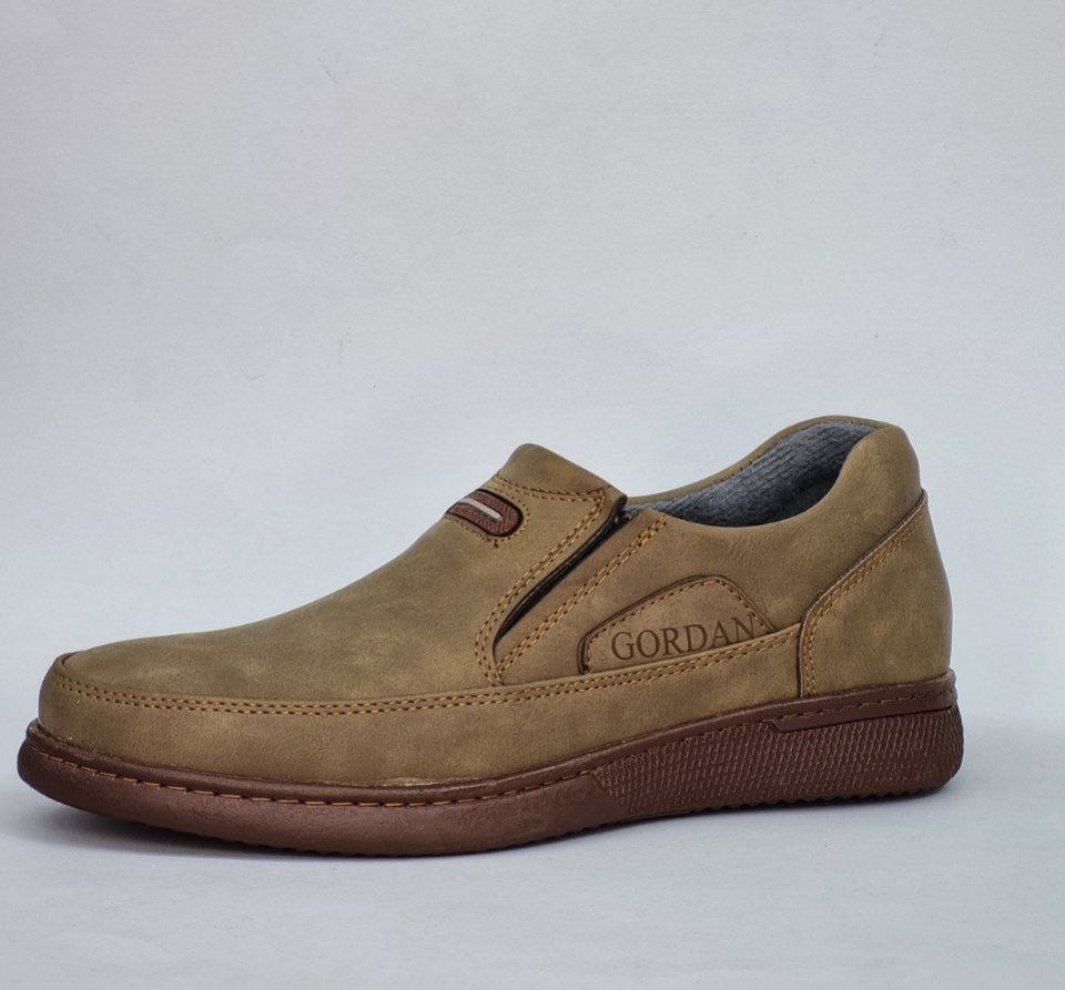 حراج ویژه کفش مجلسی طبی مردانه جذاب و زیبا رنگ زیتونی باارسال رایگان