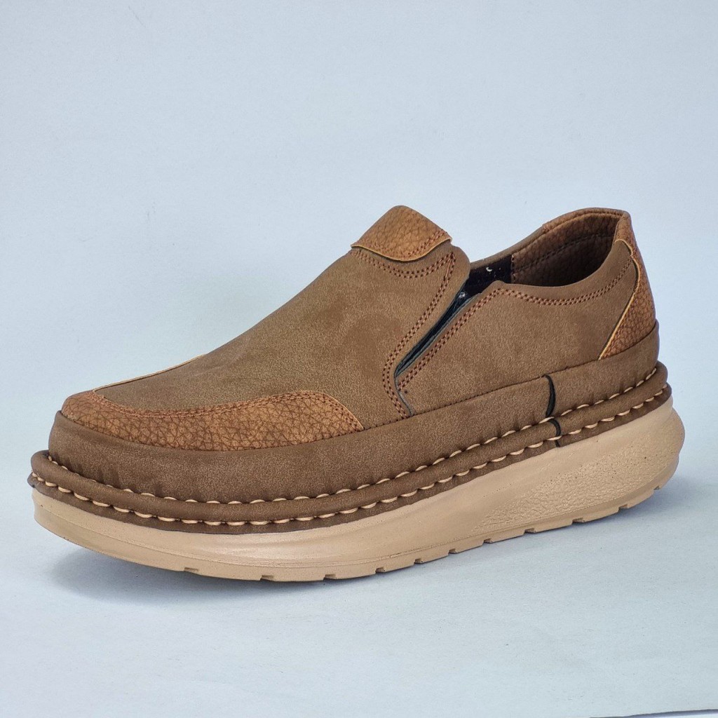 حراج شگفت انگیز کفش طبی استاندارد مردانه پسرانه بسیار شیک و پرطرفدار رنگ قهوه ای با ارسال رایگان