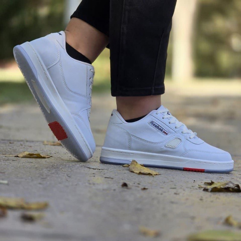 تخفیف بمب امروز کفش اسپرت زنانه و دخترانه مدل ریبوک  رنگ سفید زیبا و شیک با ارسال رایگان