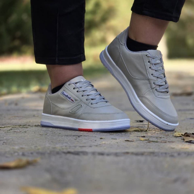 تخفیف بمب امروز کفش اسپرت زنانه و دخترانه مدل ریبوک   زیره پیو جدید و مدرن رنگ طوسی زیبا و خاص با ارسال رایگان