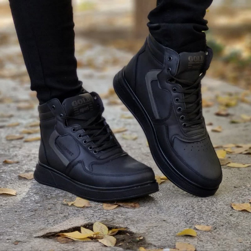 تخفیف ویژه نیم بوت مردانه و پسرانه در رنگ بندی مختلف زیره پیو  رنگ مشکی بی نظیر و راحت با ارسال رایگان