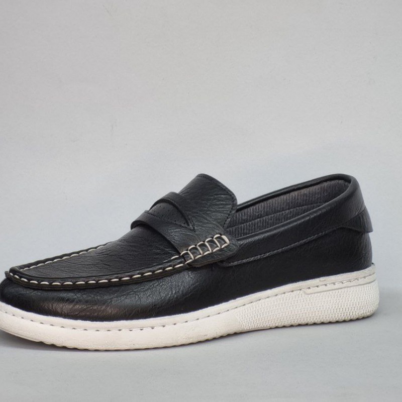 فروش بی نظیر کفش  کالج مردانه پسرانه بادوام و مقاوم رنگ مشکی   باارسال رایگان