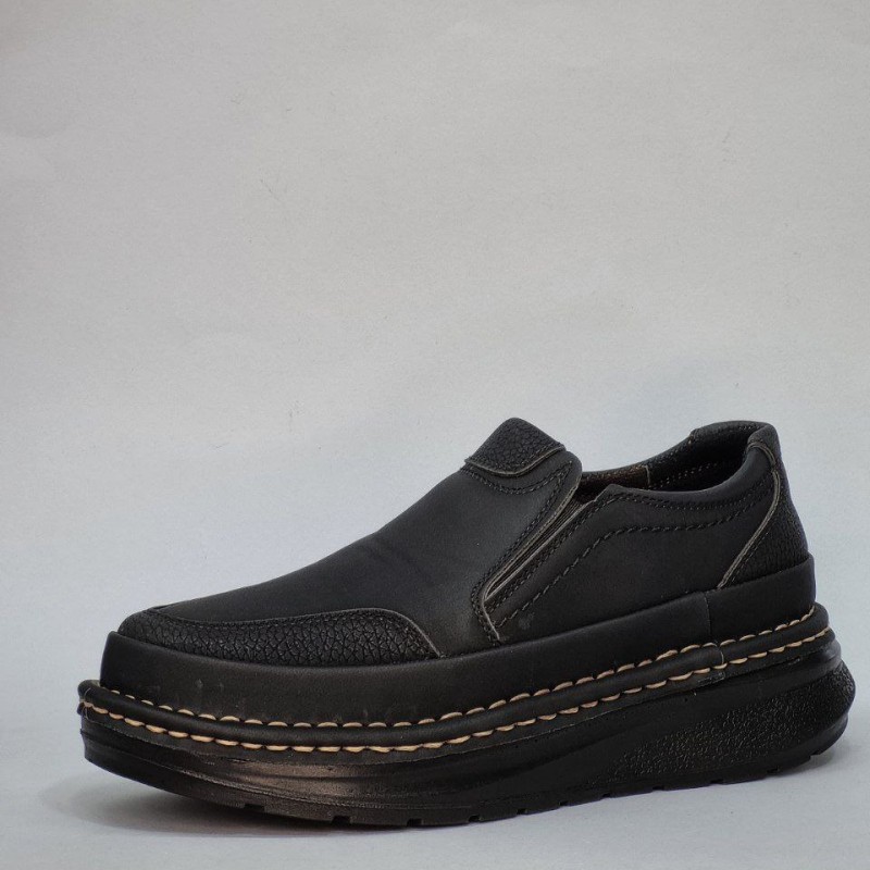 تخفیف این هفته  کفش طبی استاندارد مردانه پسرانه  شیک و عالی رنگ مشکی با ارسال رایگان