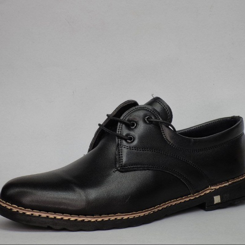 حراج کفش مجلسی اداری مردانه پسرانه پرفروش و جدید رنگ مشکی  باارسال رایگان