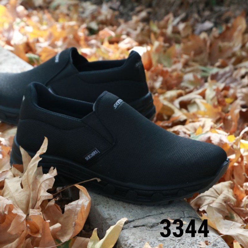کفش راحتی مردانه پسرانه مدل بزرگپا رنگ مشکی 3344