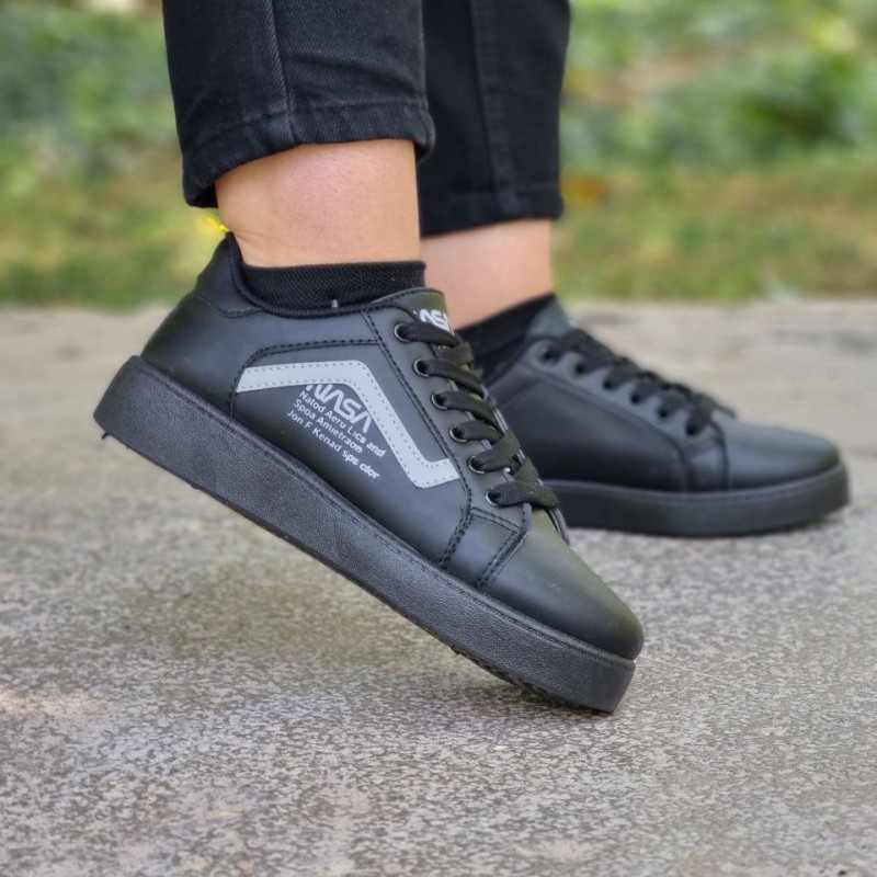 کفش اسپرت ونس دخترانه خااااص مدل  ناسا مشکی