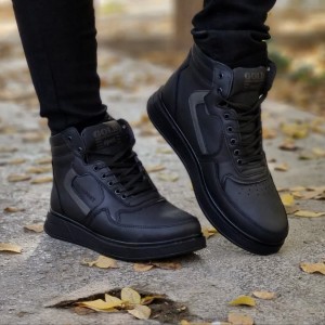 تخفیف ویژه نیم بوت مردانه و پسرانه در رنگ بندی مختلف زیره پیو  رنگ مشکی بی نظیر و راحت با ارسال رایگان