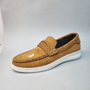 حراج فوق العاده کفش  کالج مردانه پسرانه جدید و به روز رنگ قهوه ای باارسال رایگان