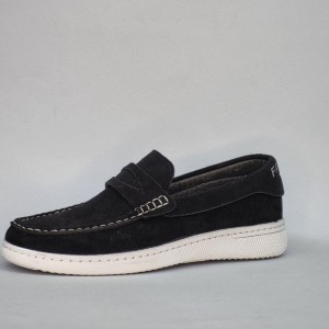 تخفیف جذاب این هفتمون کفش  کالج مردانه پسرانه باکیفیت بالا رنگ مشکی   باارسال رایگان