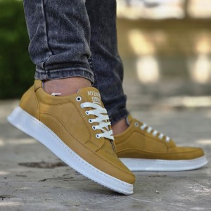 فروش خاص کفش اسپرت مردانه پسرانه  مدل ونس  راحت و زیبا  رنگ قهوه ای ارسال رایگان