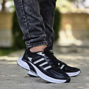 حراج ویژه کفش اسپرت مردانه پسرانه مدل ادیداس  زد ایکس شیک و پرفروش   رنگ طوسی مشکی