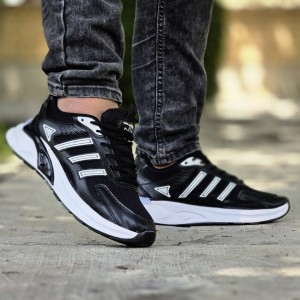 حراج ویژه کفش اسپرت مردانه پسرانه مدل ادیداس  زد ایکس شیک و پرفروش   رنگ طوسی مشکی