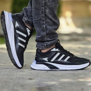 حراج ویژه کفش اسپرت مردانه پسرانه مدل ادیداس  زد ایکس شیک و پرفروش   رنگ طوسی مشکی