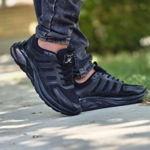 فروش بی نظیر  کفش اسپرت مردانه پسرانه مدل ادیداس راحت و مقاوم  رنگ سفید مشکی ارسال رایگان