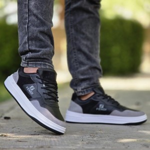 فروش ویژه کفش اسپرت ست زنانه و مردانه مدل فندی خاص و راحت  رنگ سفید طوسی قهوه ای