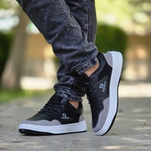 فروش فوق العاده کفش اسپرت ست زنانه و مردانه مدل فندی شیک و راحت  رنگ مشکی طوسی سفید ارسال رایگان