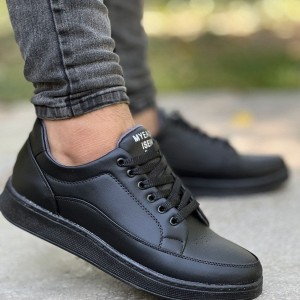 حراج ویژه کفش اسپرت مردانه  مدل ونس باکیفیت و پرفروش  رنگ مشکی ارسال رایگان