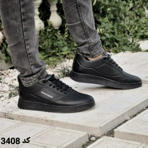 حراج واقعی   کفش اسپرت مردانه پسرانه مدل اسکیچرز رنگ مشکی  تمام  کیفیت فوق العاده عالی با ارسال رایگان