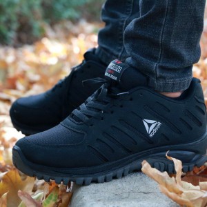 فروش باورنکردنی  کفش اسپرت  مردانه و پسرانه  مدل ریبوک زیبا و جدید رنگ سورمه ای  با ارسال رایگان